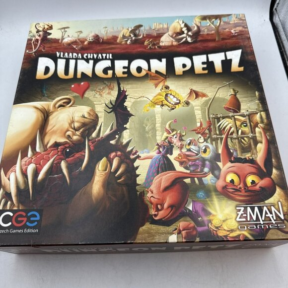 DUNGEON PETZ Base Game Z-Man Games 2011 Vlaada Chvatil Czech Games Edition - Picture 1 of 10